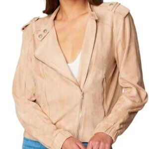 Blank NYC Suede Moto Jacket